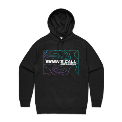 SCOCE Topography Hoodie - Black Thumbnail